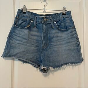 EUC Madewell the Perfect Jean Short size 28